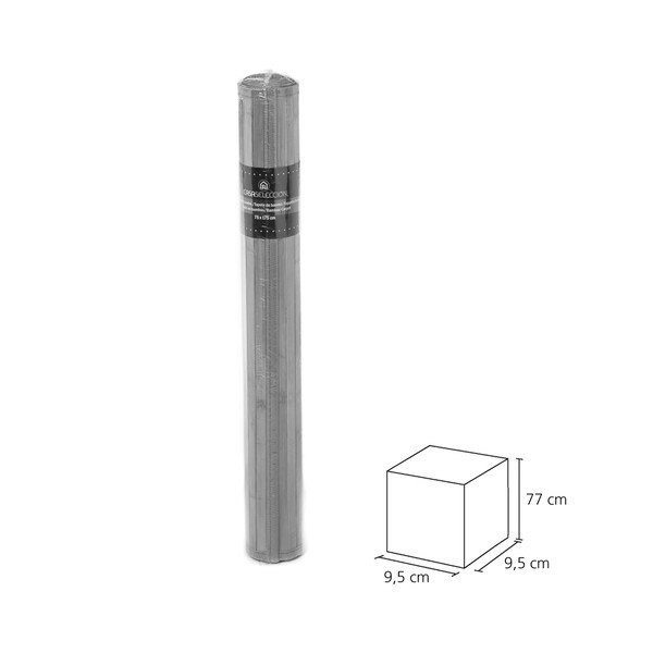 Zaļš/pelēks bambusa paklājs 75x175 cm – Casa Selección-image-3