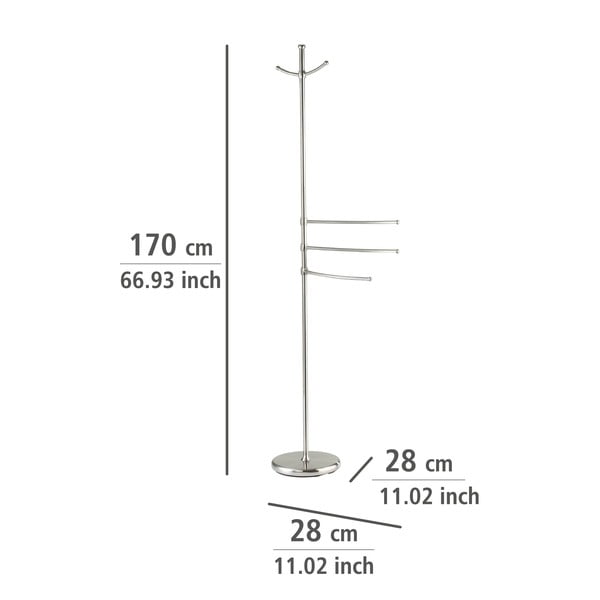 Dvieļu un halātu turētājs Wenko Adiamo-image-2