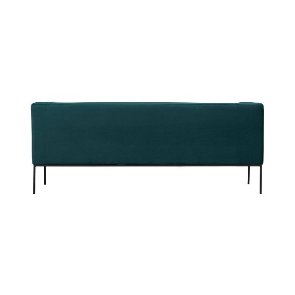 Zilganzaļš samta dīvāns Windsor & Co Sofas Neptune, 195 cm-image-4