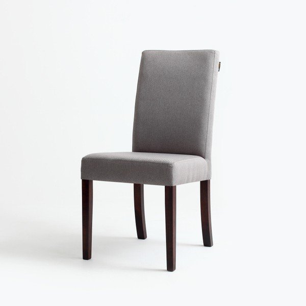 Pelēks krēsls ar brūnām kājām Custom Form Wilton-image-1