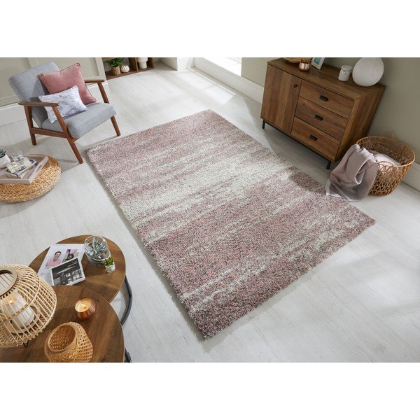 Pelēki rozā paklājs Flair Rugs Reza, 120 x 170 cm-image-4