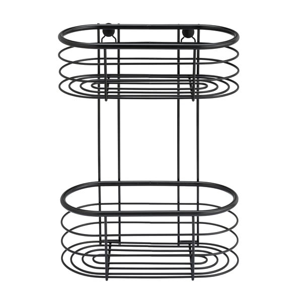 Melns dušas plaukts Wenko Trestina, 26 x 35 cm-image-2