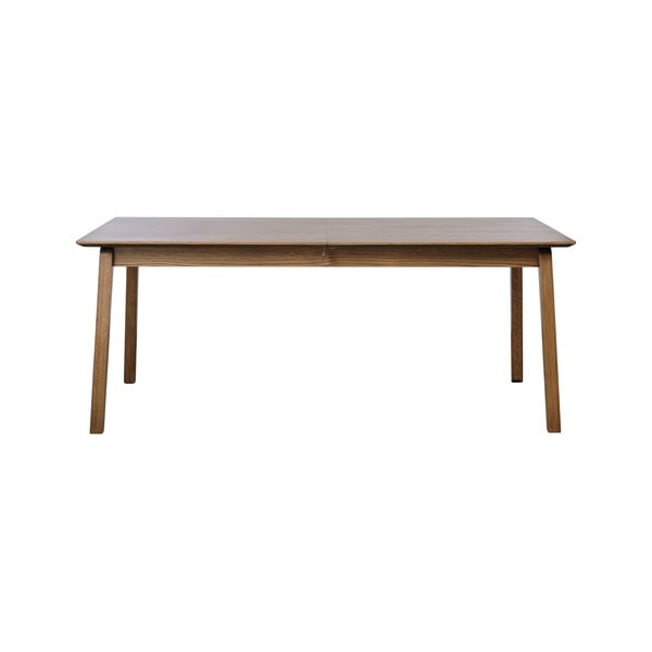 Izvelkams ēdamgalds ar ozolkoka imitācijas galda virsmu 95x190 cm Baro – Unique Furniture