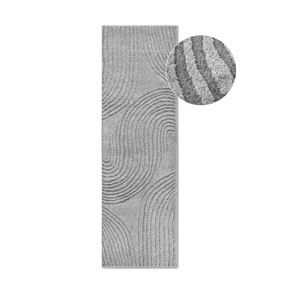 Pelēks celiņa paklājs 80x240 cm Pigment Light Grey – Elle Decoration