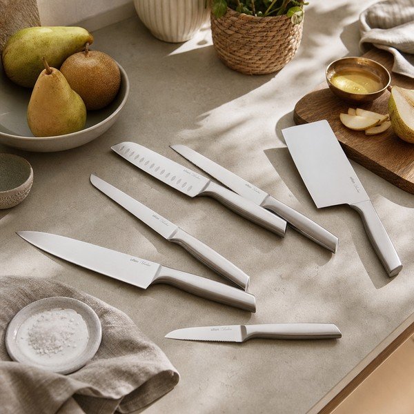 Santoku nazis ar nerūsējošā tērauda asmeni Silverline – Orion-image-1