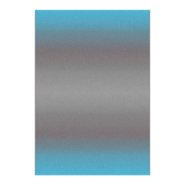 Pelēks un zils paklājs Universal Boras, 57 x 110 cm