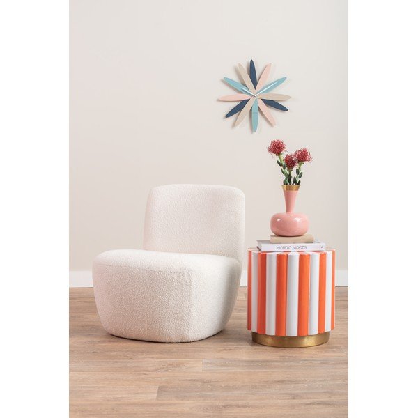 Metāla apaļš sānu galdiņš ø 40 cm Candy Swirl – Leitmotiv-image-2