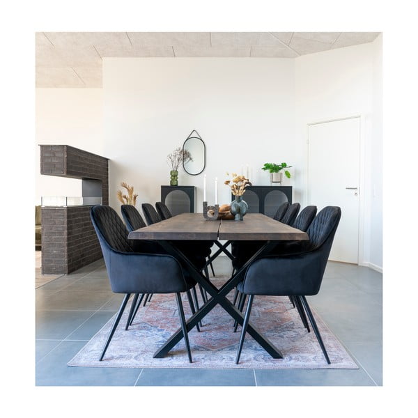 Zils/oranžs paklājs 300x200 cm Havana – House Nordic-image-1