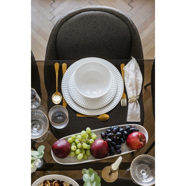 Porcelāna pusdienu komplekts (6 gab.) Purita – Bonami Essentials-image-1