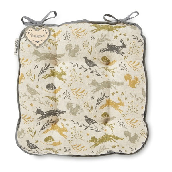 Kokvilnas sēdekļa spilvens Cooksmart ® Woodland -image-2