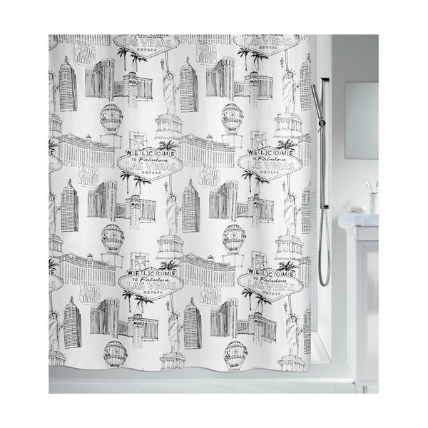 Dušas aizkars 180x200 cm Vegas – Spirella