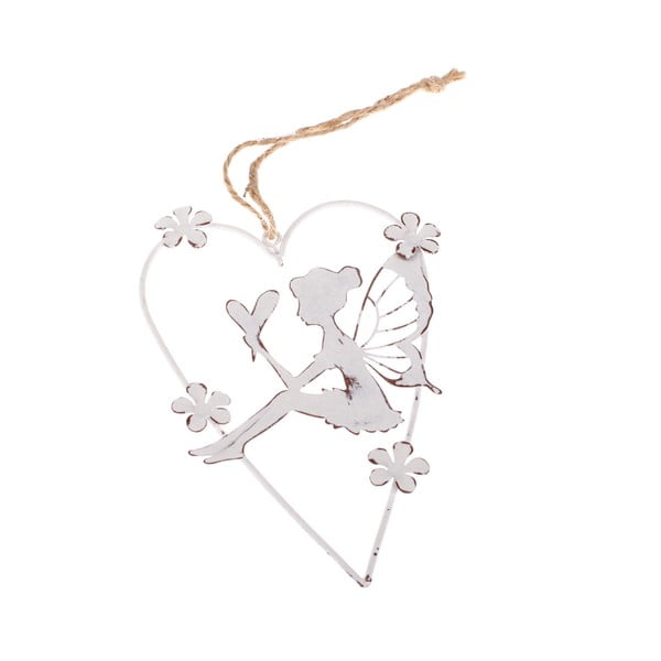 Metāla piekaramais dekors Dakls Fairy With Heart