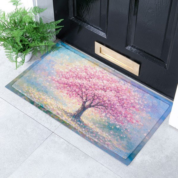 Kājslauķis no PVC 40x70 cm Blossom Tree – Artsy Doormats-image-1