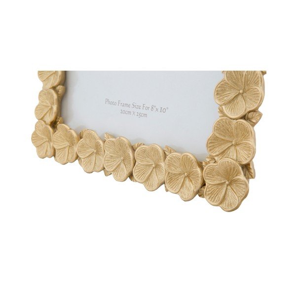 Dzeltens fotorāmis sveķu rāmī Mauro Ferretti Flower Glam, 20 x 25 cm-image-3
