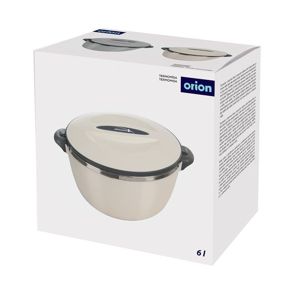 Krēmkrāsas termoss pārtikai 6 l Termo – Orion-image-4