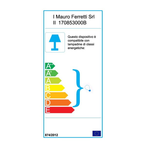 Balta griestu lampa Mauro Ferretti Net-image-3