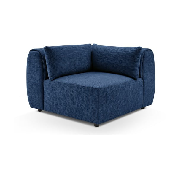 Tumši zils modulārais dīvāns Jeanne – Bobochic Paris