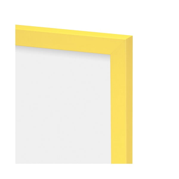 Dzeltens stāvošs/piekarināms foto rāmis 12x17 cm – knor-image-2