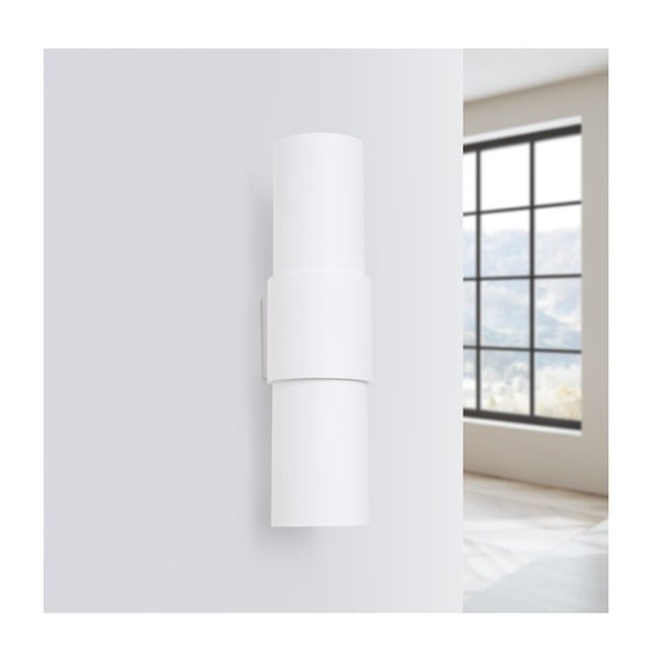 Balta sienas lampa Aurea – Sollux-image-3