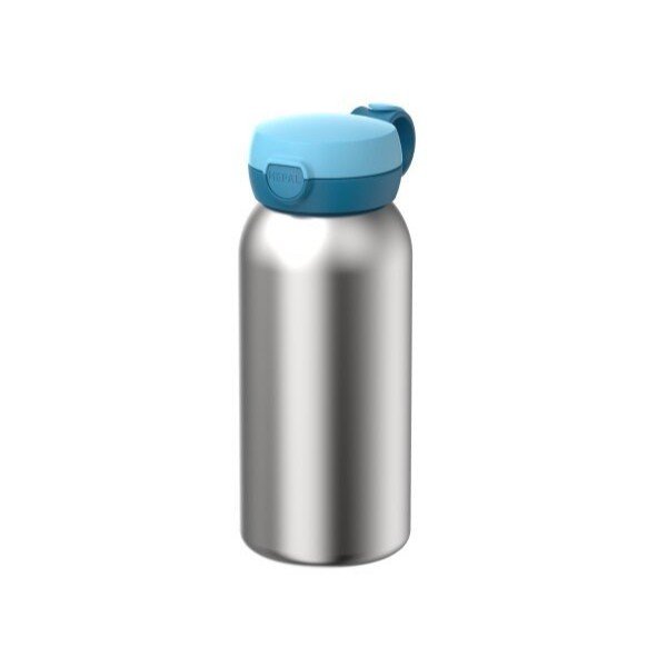 Zils/sudraba krāsas plastmasas bērnu termoss 500 ml Campus – Mepal
