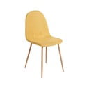 2 dzeltenu ēdamistabas krēslu komplekts Bonami Essentials Lissy