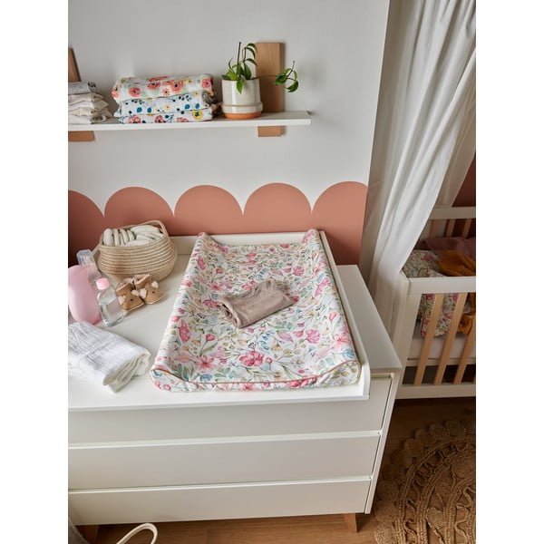 Balts mazuļu pārtinamais galds Pinio Swing-image-2