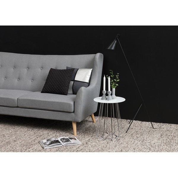 Balts kafijas galdiņš Actona Casia, ⌀ 40 cm-image-2