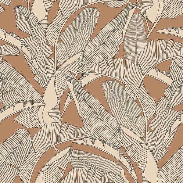 Tapetes 100x280 cm Palm Leaves – Dekornik