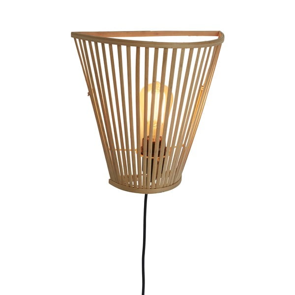 Dabīga toņa sienas lampa Merapi – Good&Mojo