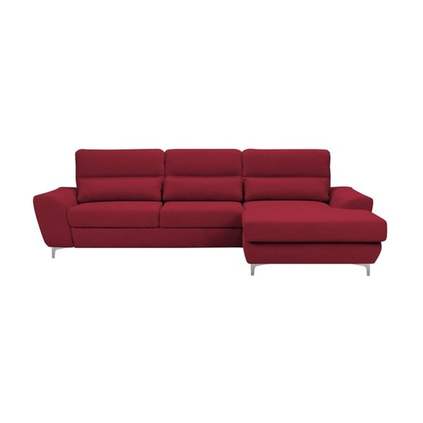 Sarkanais Windsor & Co Dīvāni Omega dīvāns, labais stūris
