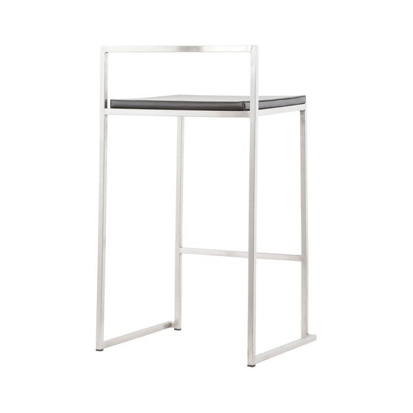 Bāra krēsls ar melnu sēdekli Kokoon Meto, sēdekļa augstums 65 cm-image-1
