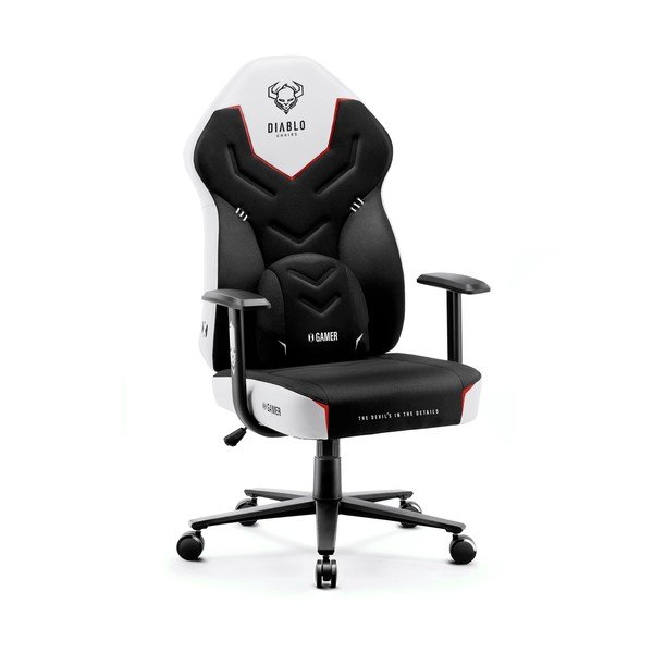 Melns geimeru krēsls X-Gamer 2.0 – Diablo Chairs