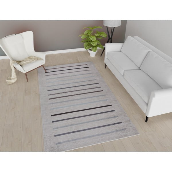 Gaiši brūns mazgājams paklājs 120x180 cm – Vitaus-image-1