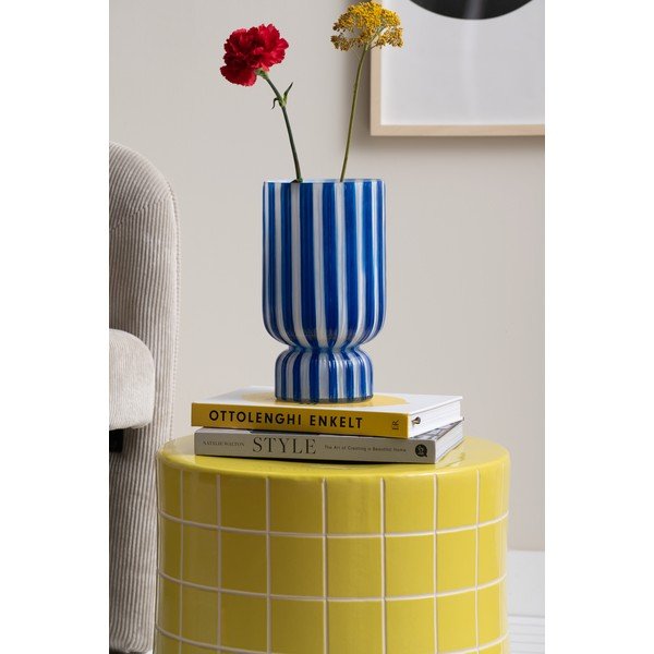 Keramikas apaļš sānu galdiņš ø 42 cm Retro Tiles – Leitmotiv-image-2