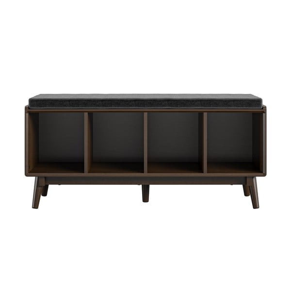 Brūns apavu skapis ar soliņu Novogratz Brittany-image-2