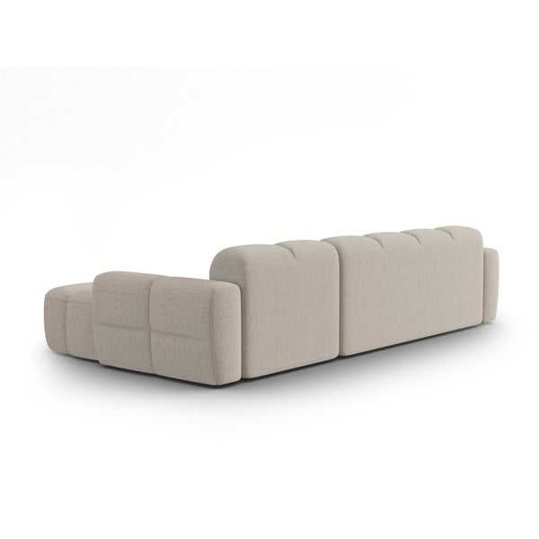 Bēšs stūra dīvāns Lisa – Micadoni Home-image-4