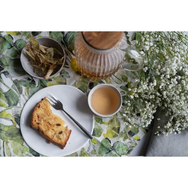 Zaļi tekstila paliktņi (4 gab.) Lotus – Linen Tales-image-2