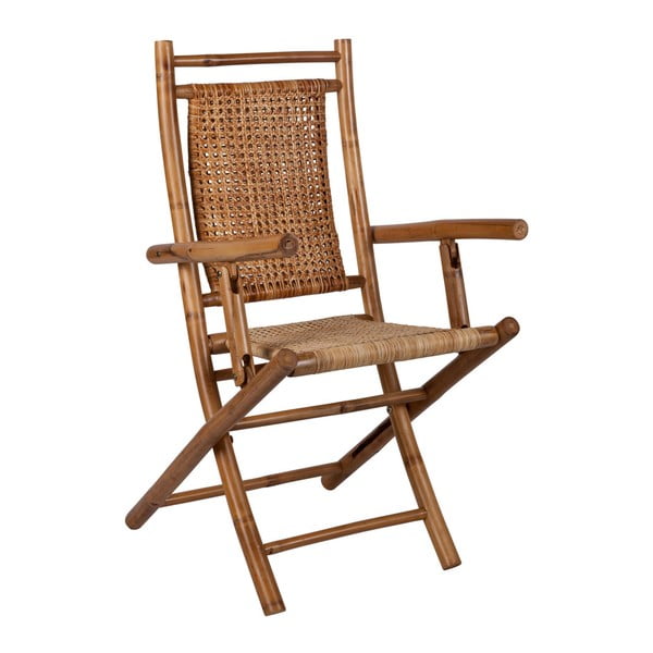 Crido Consulting Bambusa saliekamais dārza krēsls