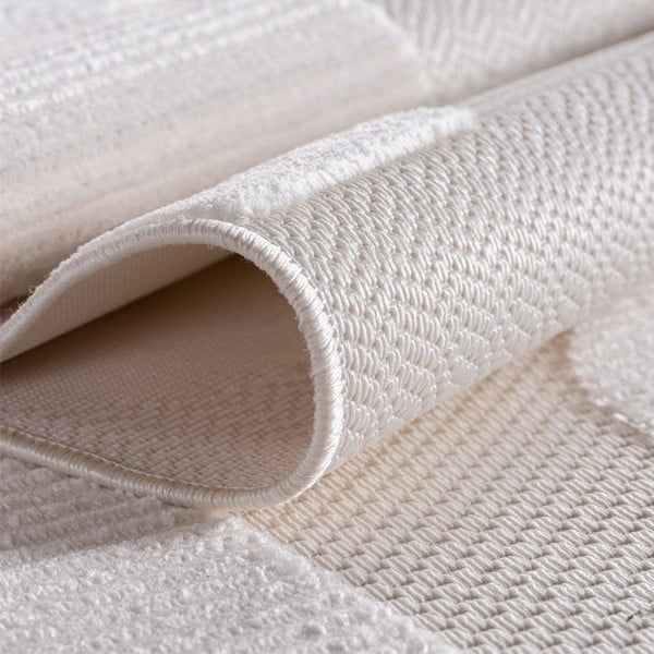 Krēmkrāsas iekštelpu un āra paklājs 120x170 cm Doha 1651 Cream – Ayyildiz Carpets-image-2