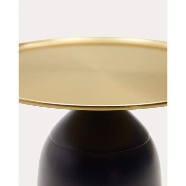 Metāla apaļš sānu galdiņš ø 52 cm Liuva – Kave Home-image-2