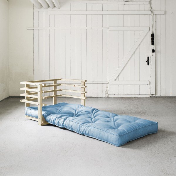 Izvelkamais krēsls Karup Funk Natural/Horizon Blue-image-1