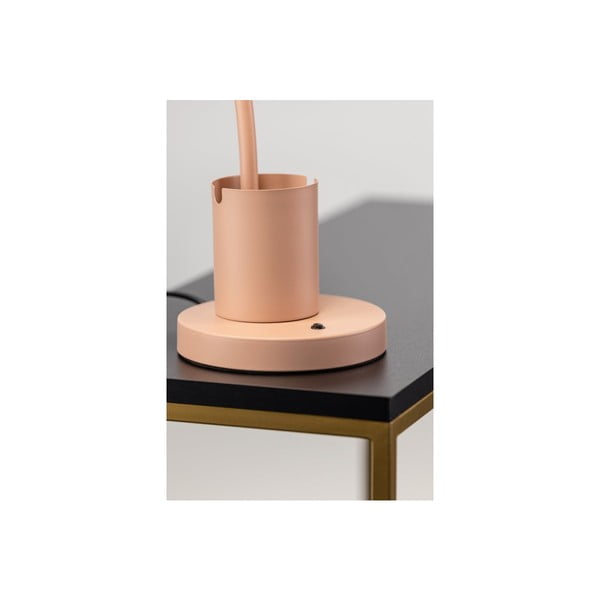 Gaiši zila/rozā galda lampa ar metāla abažūru (augstums 50 cm) Mouse – GTV-image-3