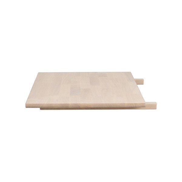 Ozola masīvkoka papildu galda virsma 90x45 cm Derrymore – Rowico-image-3