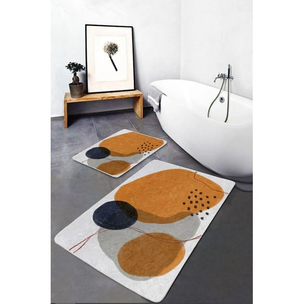 Samta vannas istabas paklājiņi (2 gab.) 60x100 cm – Mila Home-image-2