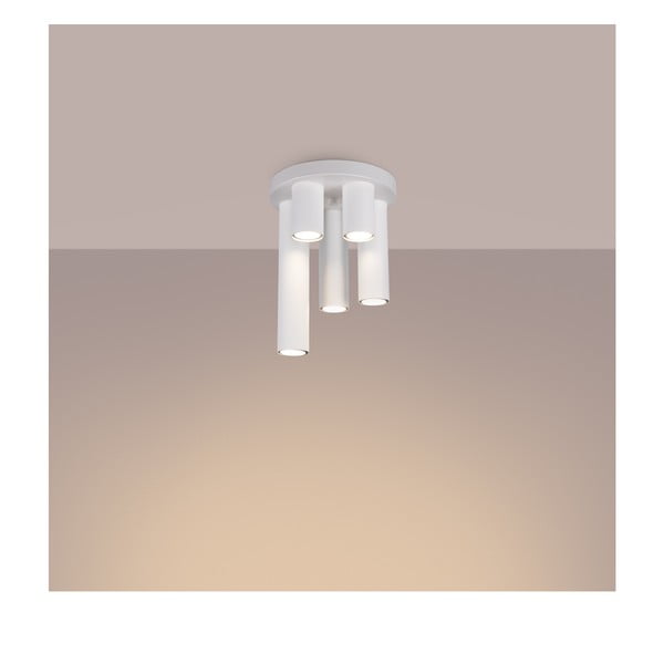 Balta griestu lampa Castro – Sollux-image-1