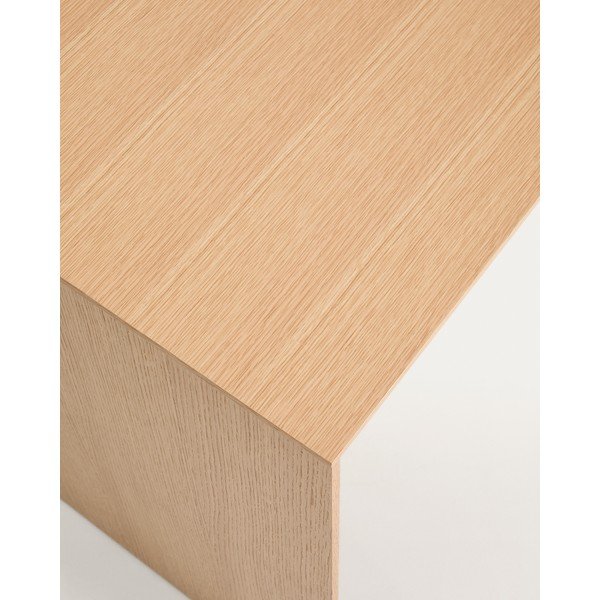 Darba galds ar ozolkoka imitāciju 60x140 cm Litto – Kave Home-image-4