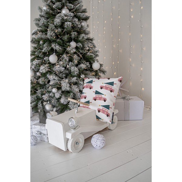 Dekoratīvais spilvens ar Ziemassvētku motīvu 45x45 cm Christmas Ride – Butter Kings-image-1