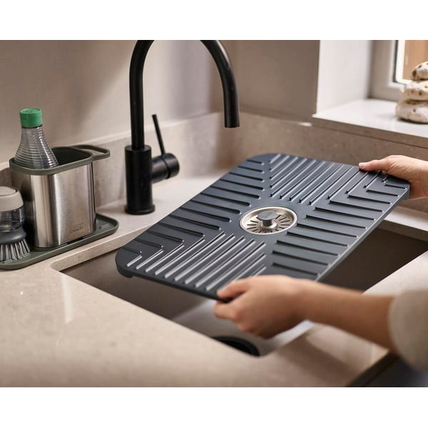 Neslīdošs paklājs izlietnei 30x40 cm SinkShield – Joseph Joseph-image-3