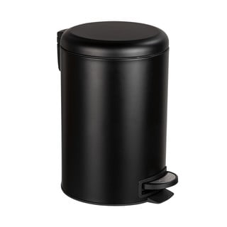 Melna atkritumu tvertne Wenko Leman Easy Close, 12L