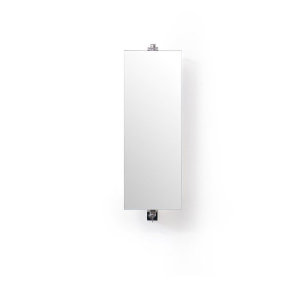 Balts vannasistabas skapītis ar spoguli Wireworks Domain, augstums 71 cm-image-4
